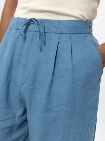 Antioch Regular Bandplooibroek 'Gregorio' in Blauw