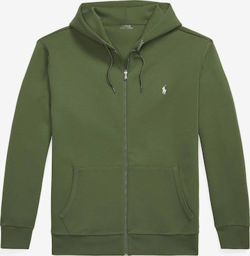 Veste de survêtement Polo Ralph Lauren Big & Tall en vert : devant