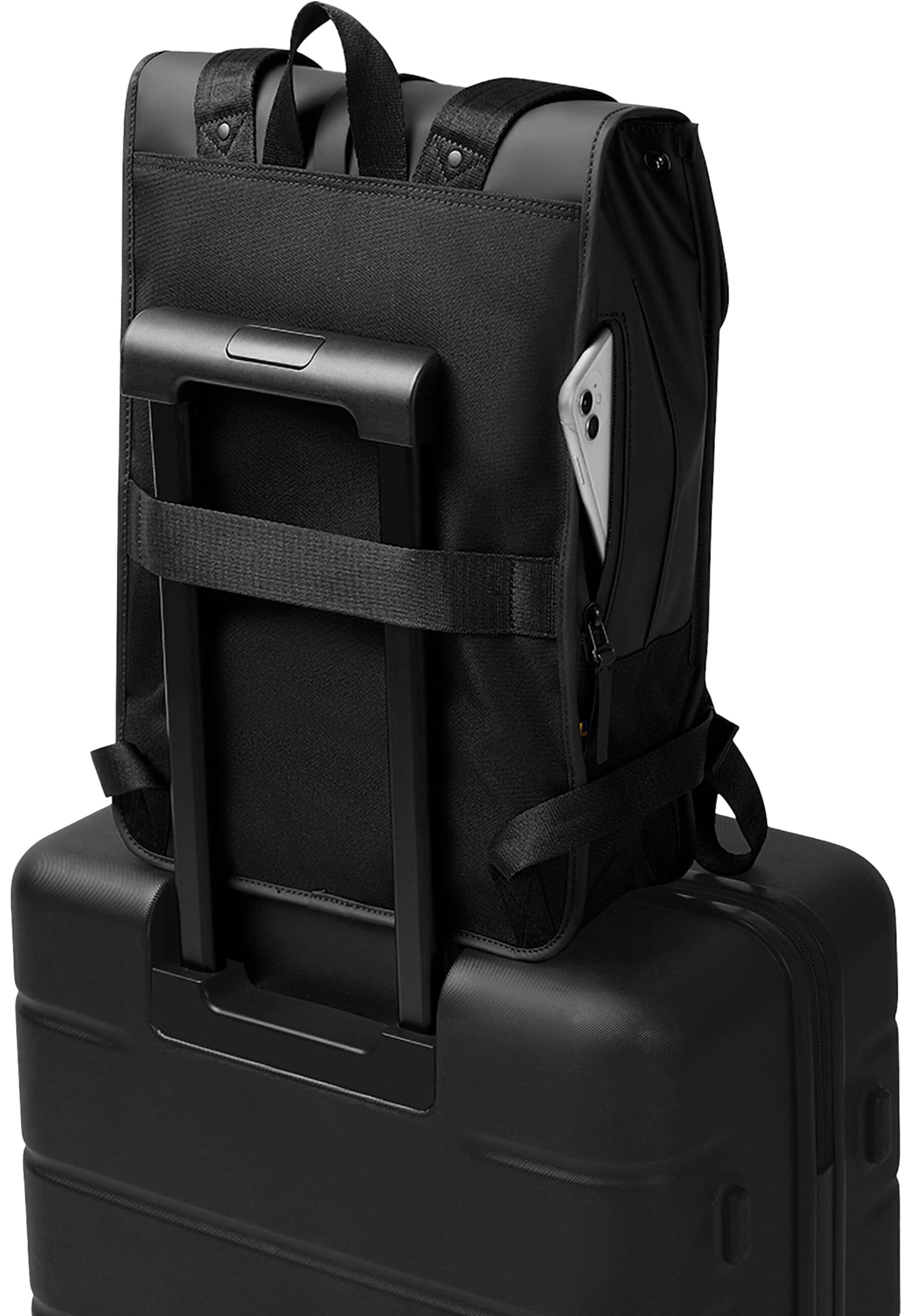 Gaston Luga Rugzak 'Däsh 13"' in Zwart