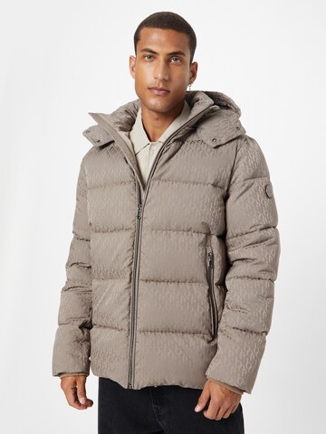 JOOP! Between-Season Jacket 'Vastos' in Brown: front