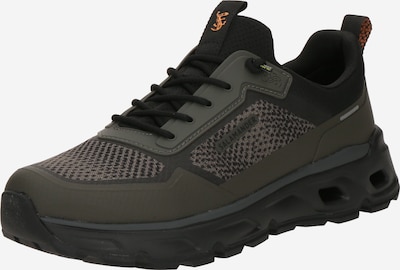 SALAMANDER Zemie brīvā laika apavi, krāsa - olīvzaļš / tumši zaļš, Preces skats