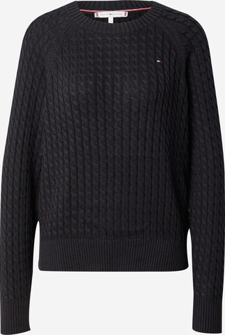 Pull-over TOMMY HILFIGER en noir : devant