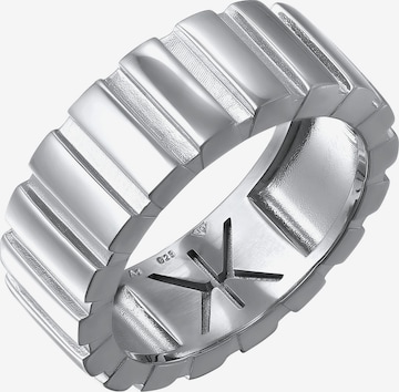 KUZZOI Ring in Silver: front