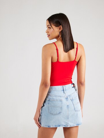 Tommy Jeans Tričkové body 'ESSENTIAL' – červená