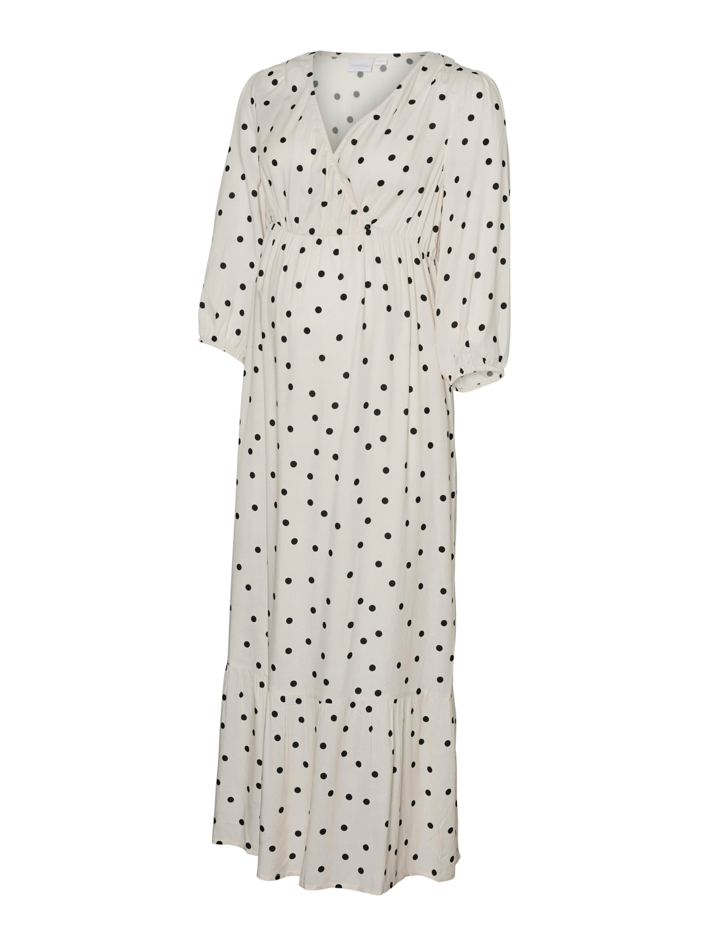 Robe 'MLEMMIE TESS' MAMALICIOUS en blanc : devant