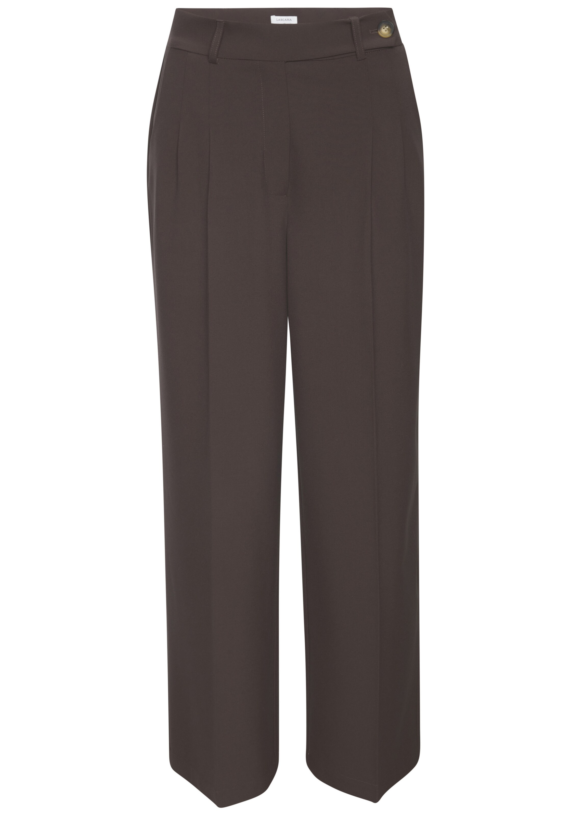 LASCANA Loose fit Pants in Brown: front