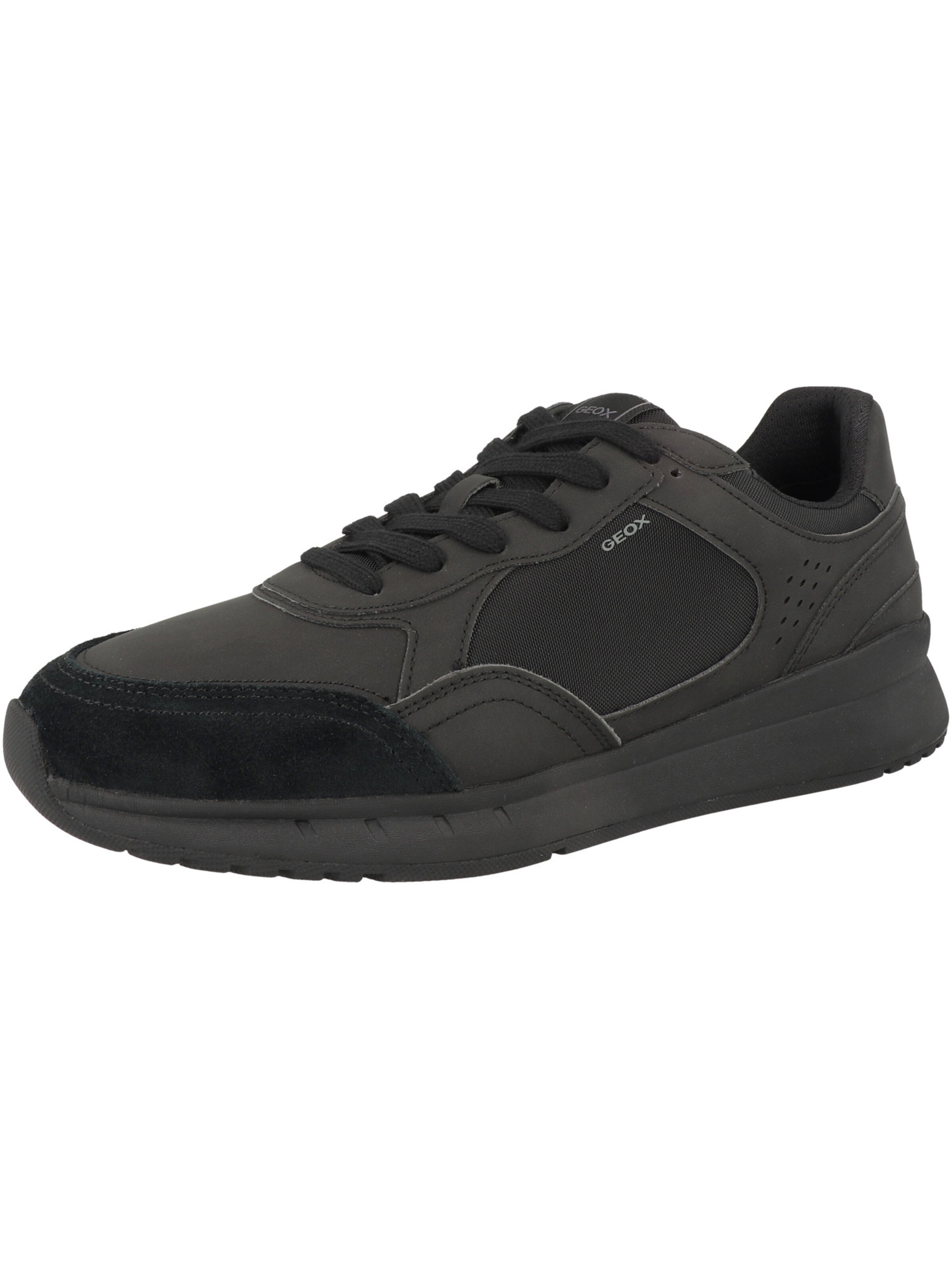 Baskets basses ' U Branthon B ' GEOX en noir : devant