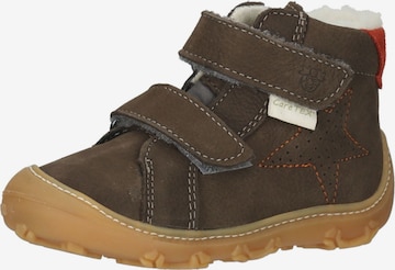 Pepino First-Step Shoes 'DONNY' in Brown: front