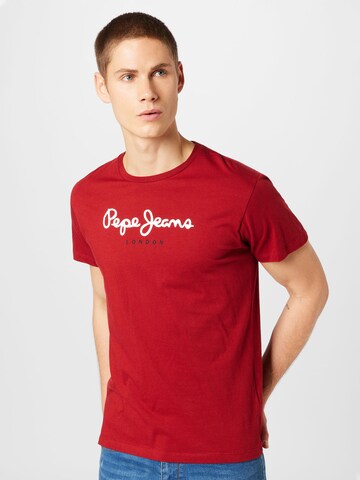 Maglietta 'Eggo' di Pepe Jeans in rosso: frontale