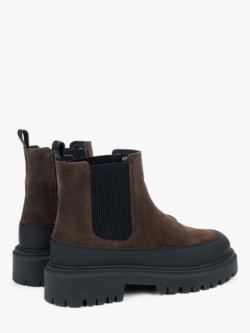 Estro - Botas Chelsea '09-3247' en marrón