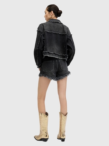 AllSaints Regular Jeans 'HAILEY' in Zwart: terug