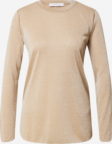 Max Mara Leisure Shirt 'FILLY' in Goud: voorkant