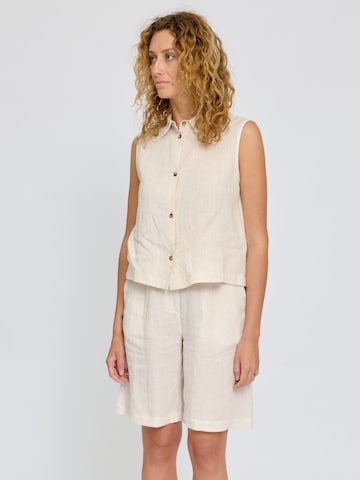 mazine Bluse 'Dina'‌ in Beige