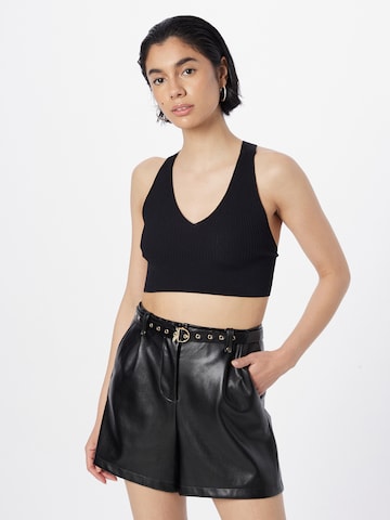 ICEBERG Top 'MAGLIA' in Black: front