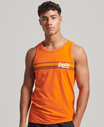 T-Shirt 'Vintage Cali' Superdry en orange : devant