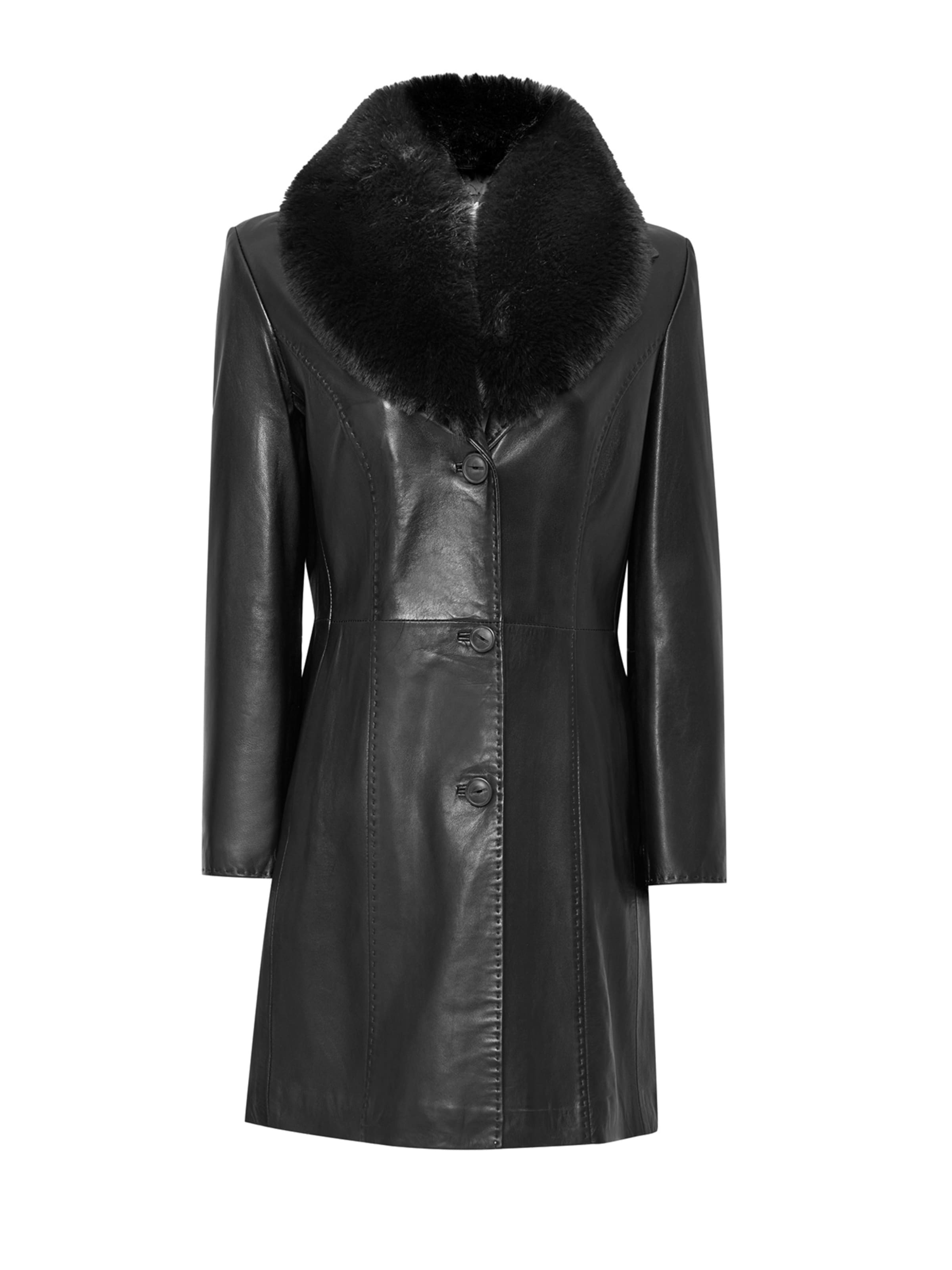 Manteau mi-saison Derimod en noir : devant