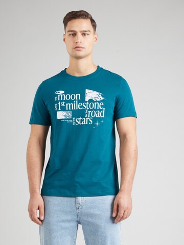 s.Oliver Shirt in Blauw: voorkant