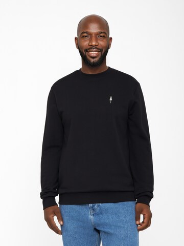 NIKIN Sweatshirt 'Tree' in Black: front