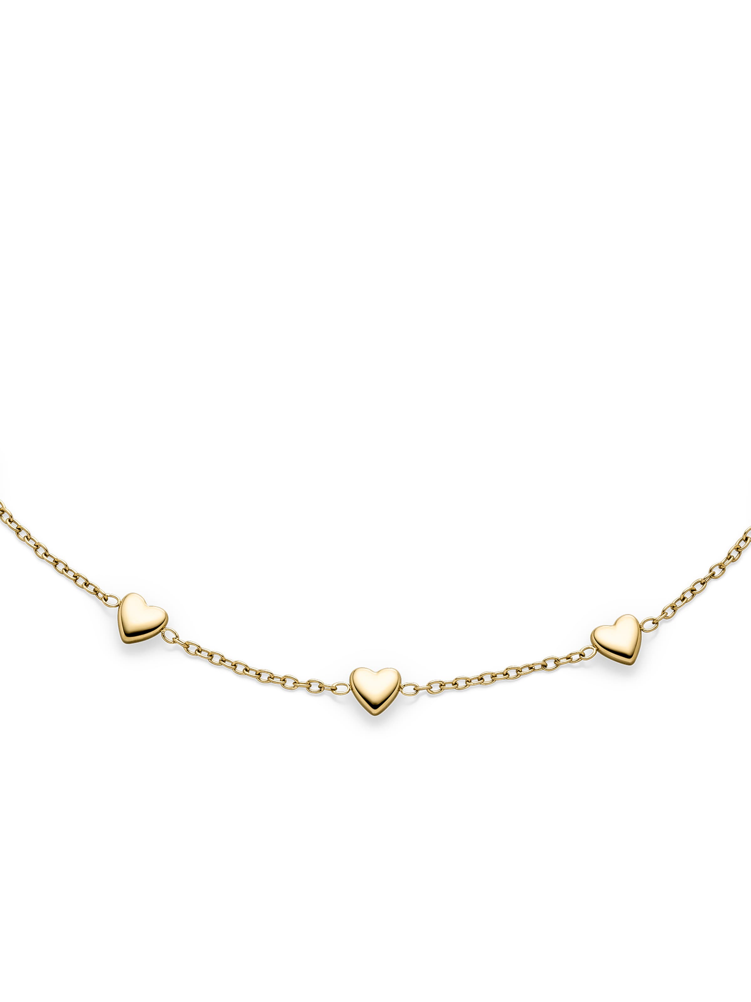 s.Oliver Bracelet 'Tiny Hearts' in Gold