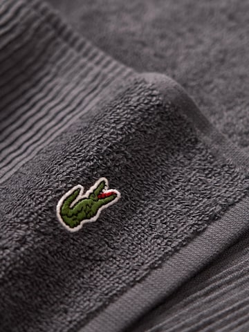 LACOSTE Handtuch 'LLECROCO'‌‌‌‌‌‌ in Schwarz