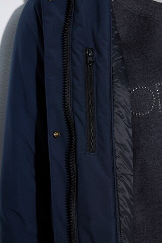 Ulla Popken Weatherproof jacket in Blue