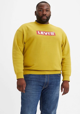 Levi's® Big & Tall Sweatshirt in Yellow: front