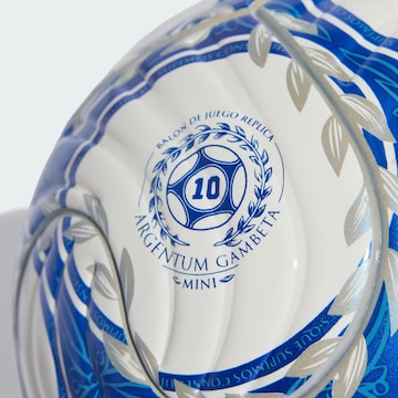 ADIDAS PERFORMANCE - Bola 'Argentinien AFA Argentum Gambeta' em branco