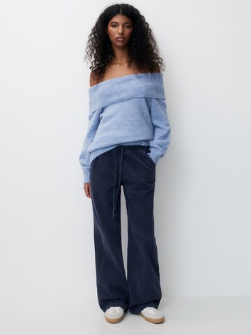 Pull&Bear Loosefit Hose in Blau