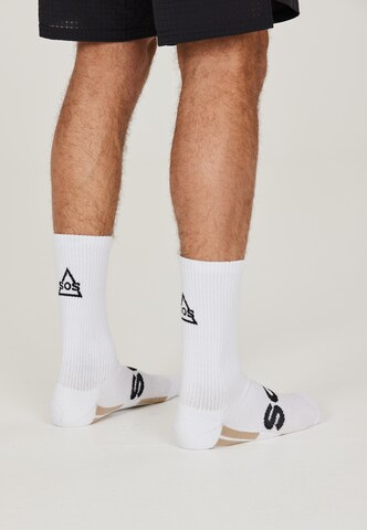 SOS Socken 'Levi' in Weiß