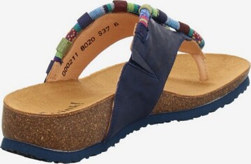 THINK! T-Bar Sandals 'Julia' in Blue