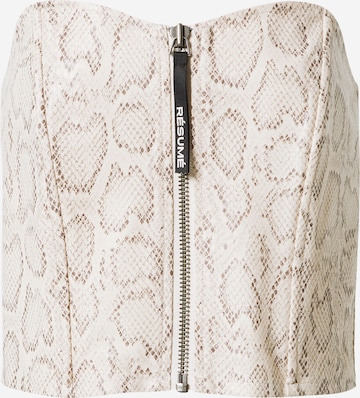 smėlio Résumé Palaidinė be rankovių 'PAISLEYRS': priekis