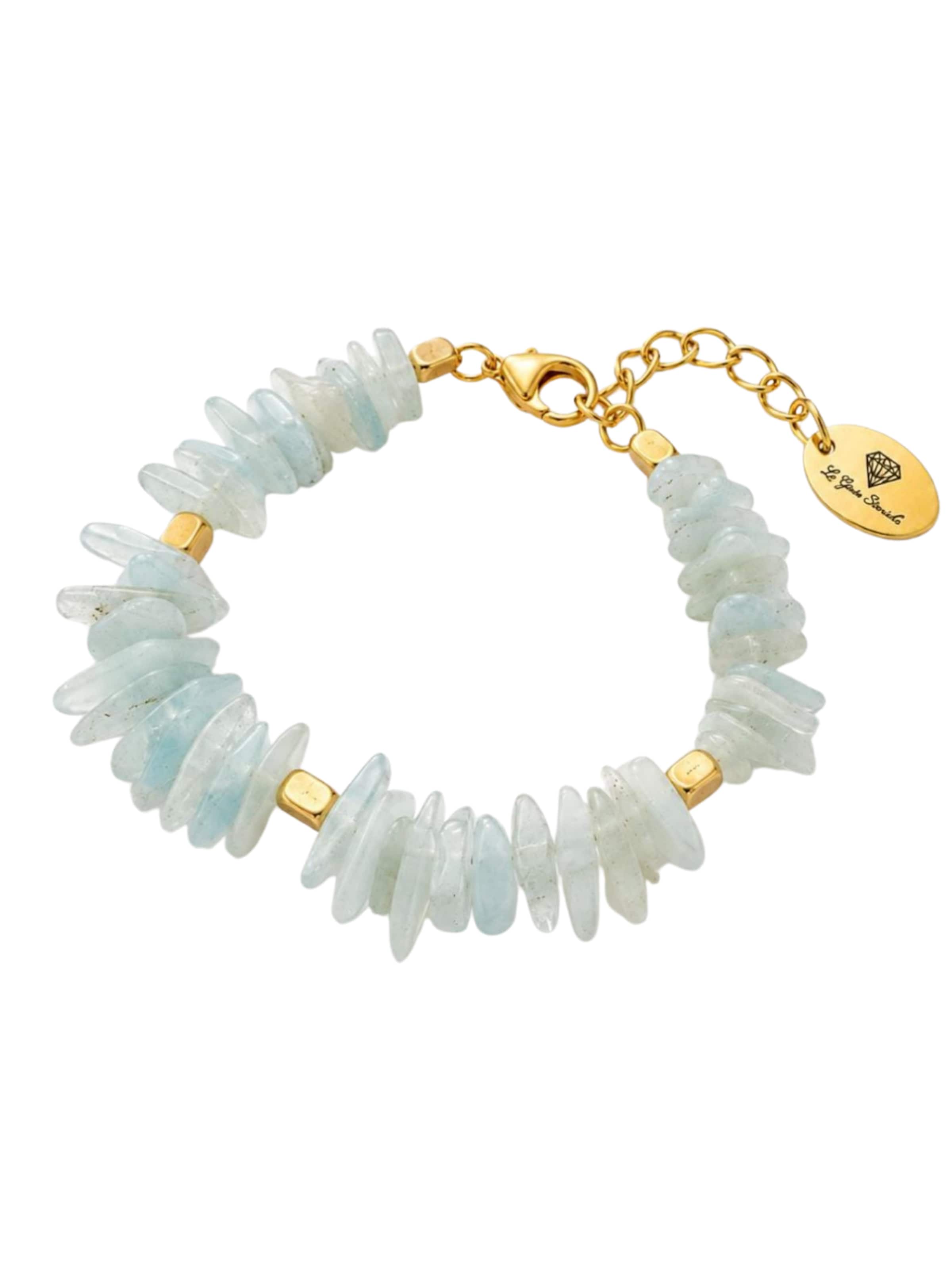 THE GEM STORIES JEWELRY Armband i blå: framsida