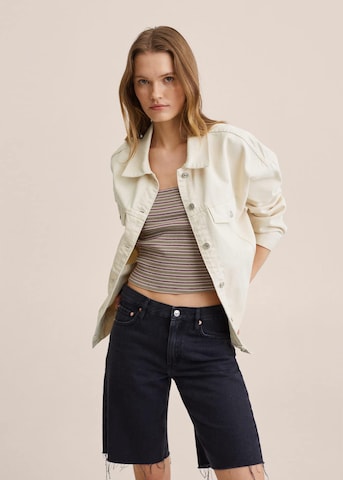 MANGO Overgangsjakke 'Dafne' i beige: forside