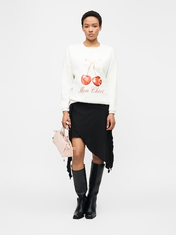 PIECES Majica 'PCMALIAH' | bela barva