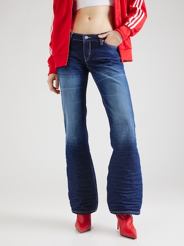 WEEKDAY Bootcut Jeans 'Nova' in Blauw: voorkant