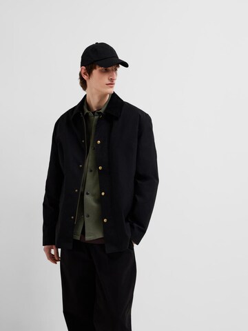 SELECTED HOMME Overgangsjakke 'SLHJACKIE' i grøn