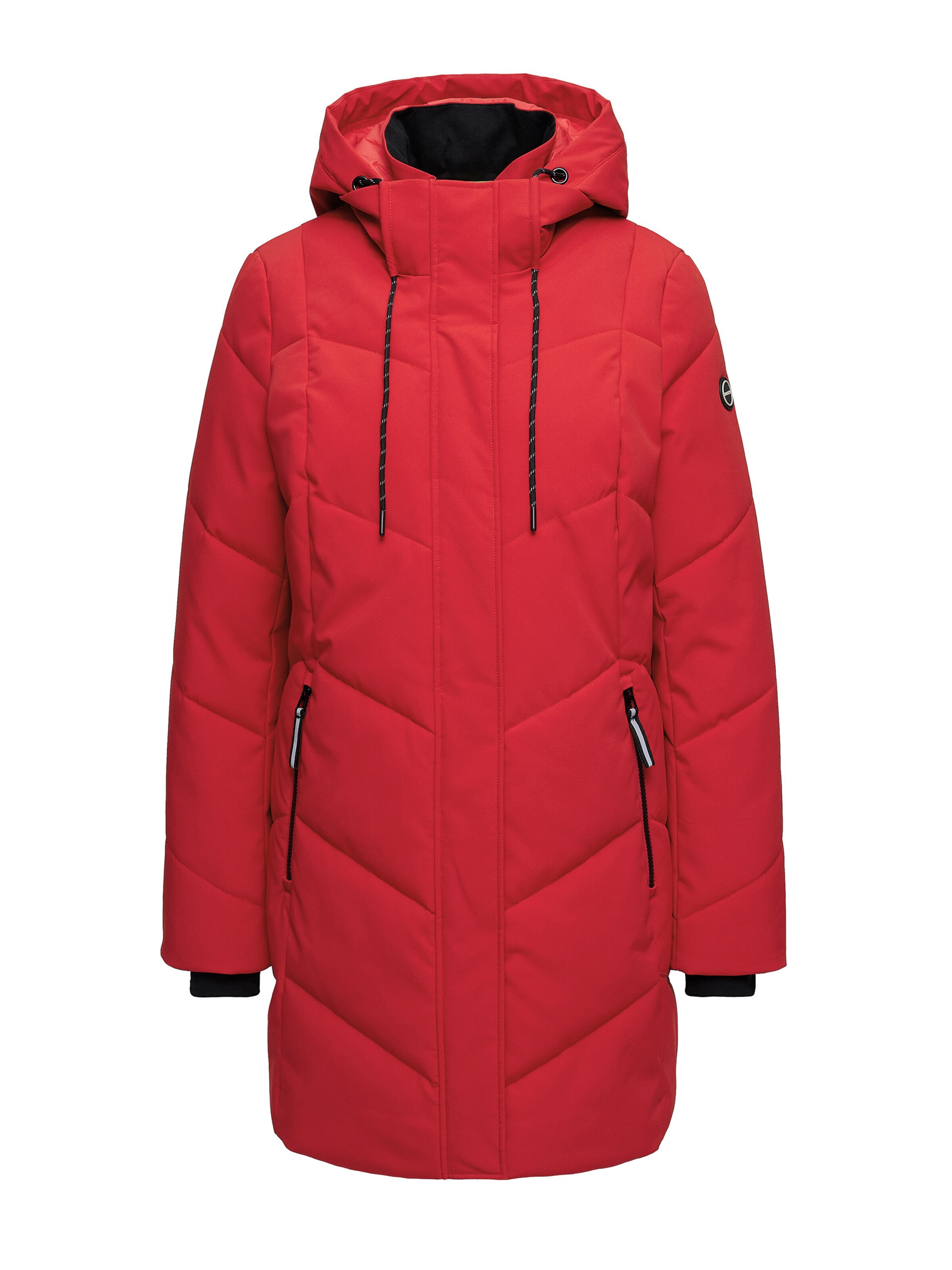 MANISA Winter Coat 'Regenjacke' in Red: front