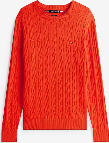 Pull-over 'CLASSIC' TOMMY HILFIGER en orange : devant