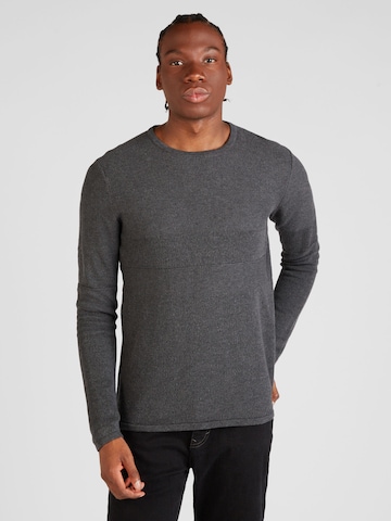 Only & Sons Sweater 'Niko' in Grey: front