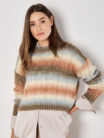 Apricot Trui ' ' in Gemengde kleuren: voorkant