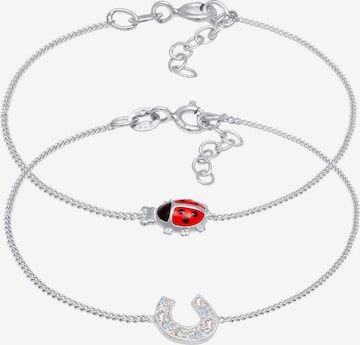 ELLI Jewelry Set in Silver: front