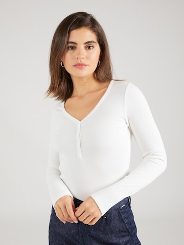 HOLLISTER Shirt in Weiß: predná strana