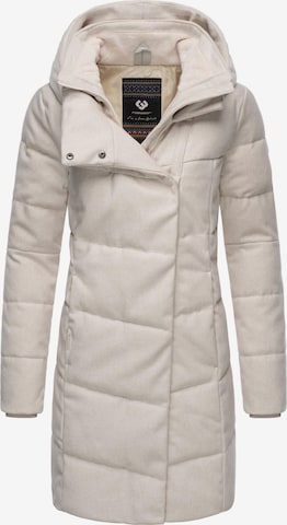 Ragwear - Abrigo de invierno 'Pavla' en beige: frente