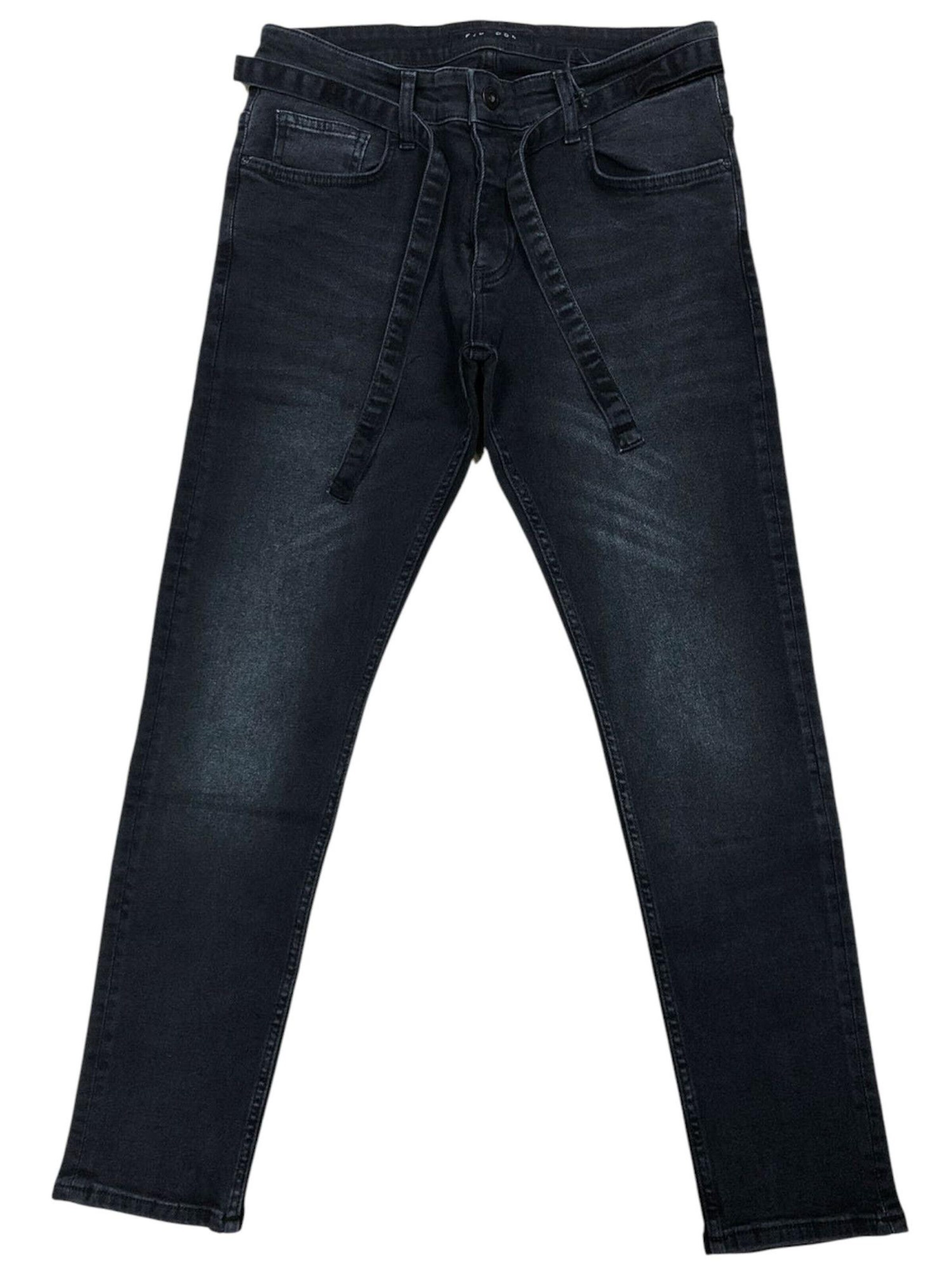 Pegador Skinny Jeans 'Moura Relaxed' in Black: front