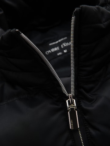 Ombre Winterjas in Zwart