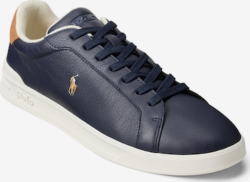 Polo Ralph LaurenNiske tenisice 'HRT CRT II' - plava boja: prednji dio