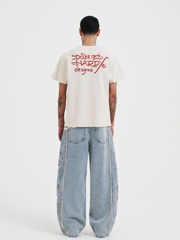 Ed Hardy Shirt '97 Eagle' in Beige