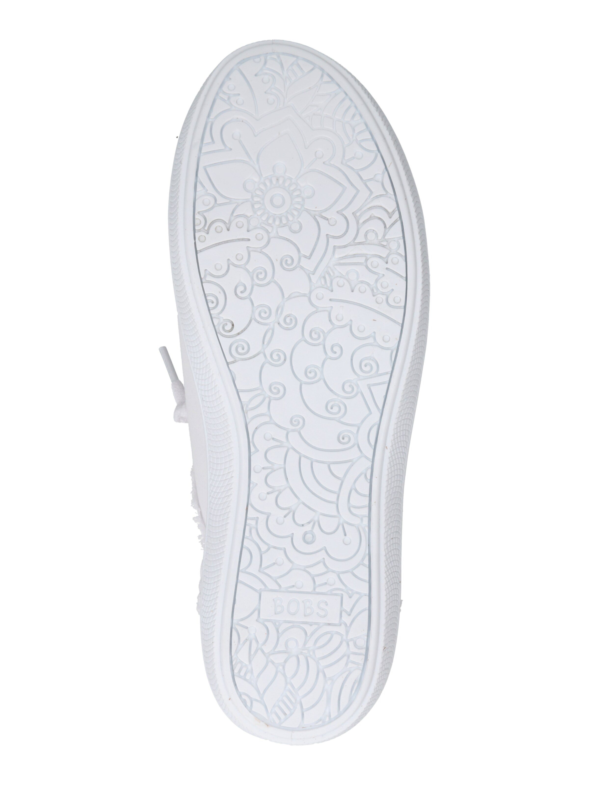 SKECHERS Rövid szárú sportcipők 'Bobs' - fehér