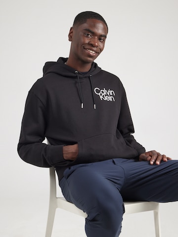 Calvin Klein Sweatshirt in Schwarz: Vorderseite