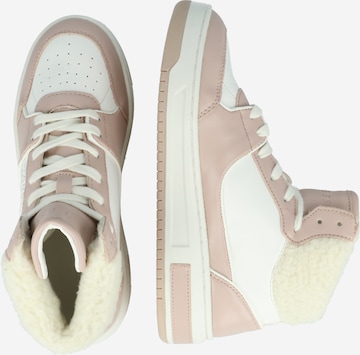 GUESS Sneakers hoog in Roze
